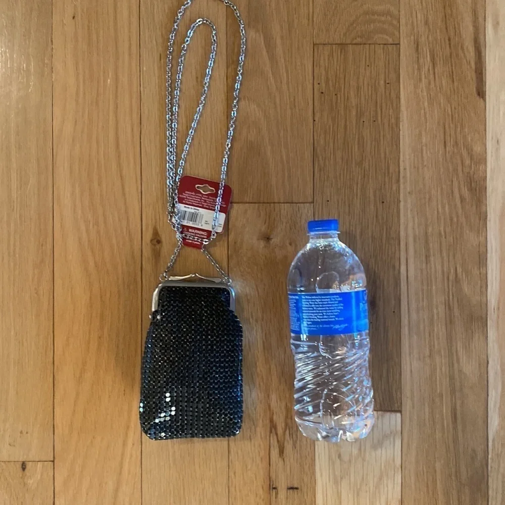 Black Frame Mini Bag Chain Strap NWT